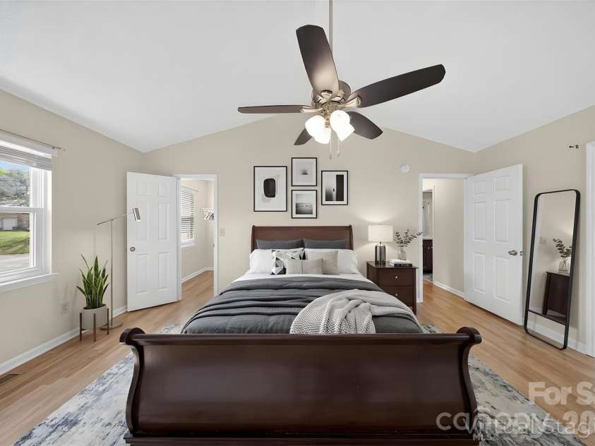 2354 Castlecomer Drive, Charlotte, NC 28262.  MLS# CAR4349198, YatesRealty ID 12008. Primary Bedroom