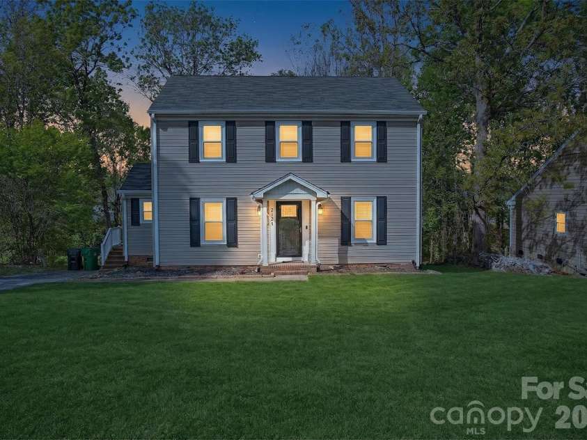 2354 Castlecomer Drive, Charlotte, NC 28262.  MLS# CAR4349198, YatesRealty ID 12008. Twilight view