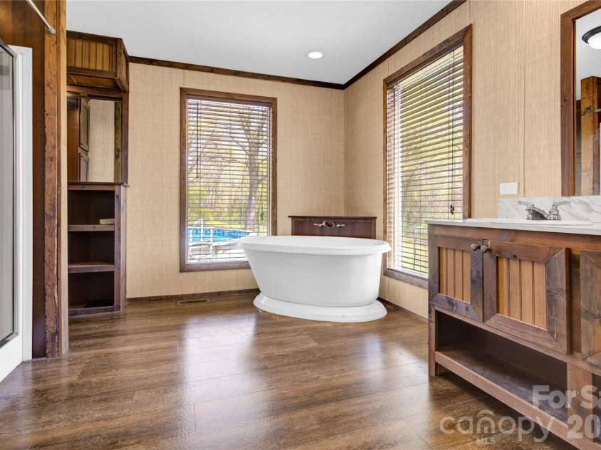 3770 Macklin Street, Claremont, NC 28610.  MLS# CAR4365332, YatesRealty ID 12010. Spacious primary bathroom 