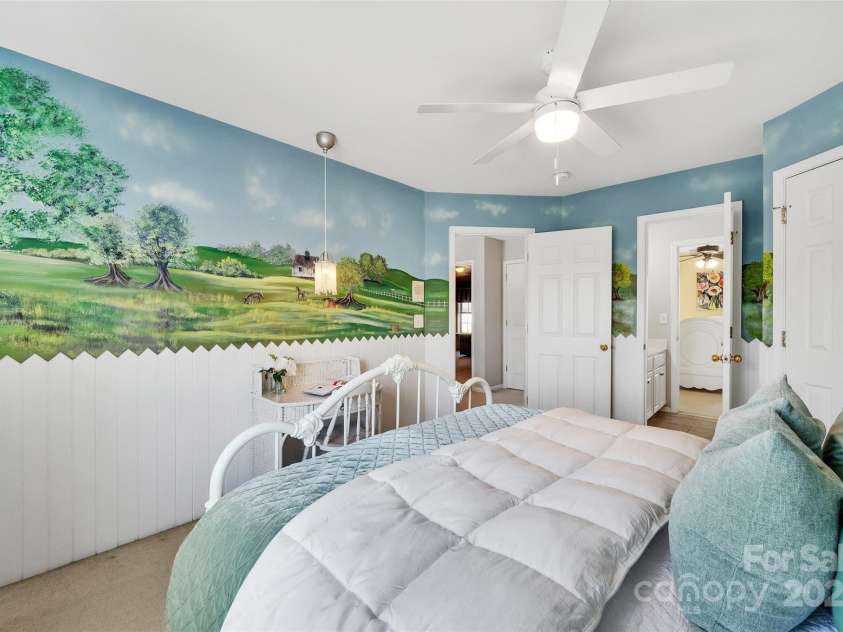 5412 Fulton Ridge Drive, Indian Trail, NC 28079.  MLS# CAR4237895, YatesRealty ID 12017. Bedroom 2