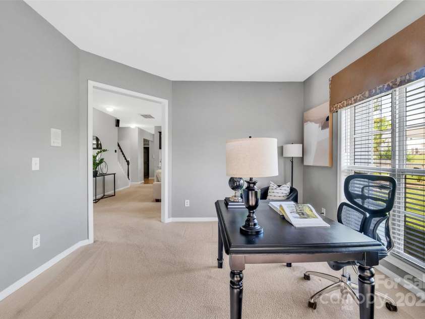 5412 Fulton Ridge Drive, Indian Trail, NC 28079.  MLS# CAR4237895, YatesRealty ID 12017. This entire home has been hardwired with ethernet for faster internet connectivity. Fiber internet is available making it a great work from home option.