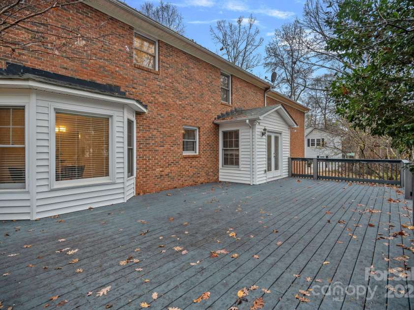 2730 Tiffany Drive, Rock Hill, SC 29732.  MLS# CAR4327115, YatesRealty ID 12020. Rear view of the home.