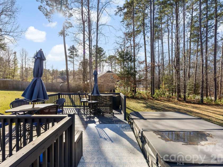 2720 Lakefront Drive, Belmont, NC 28012.  MLS# CAR4335195, YatesRealty ID 12022. Deck Area with Swim Spa