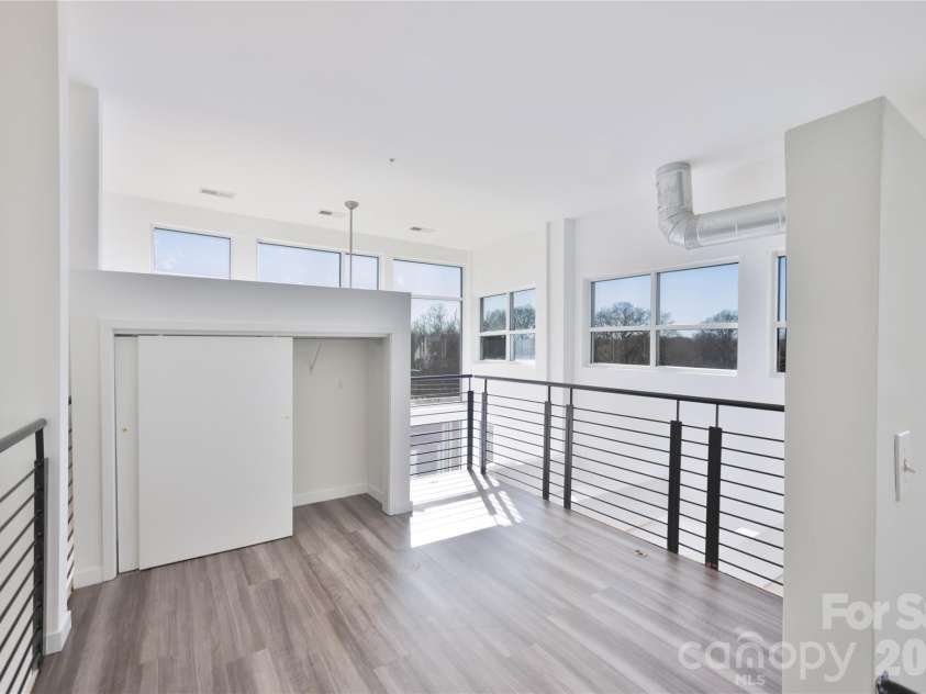 3123 Davidson Street, Charlotte, NC 28205.  MLS# CAR4341241, YatesRealty ID 12024. Third Level: Loft Space/Bedroom