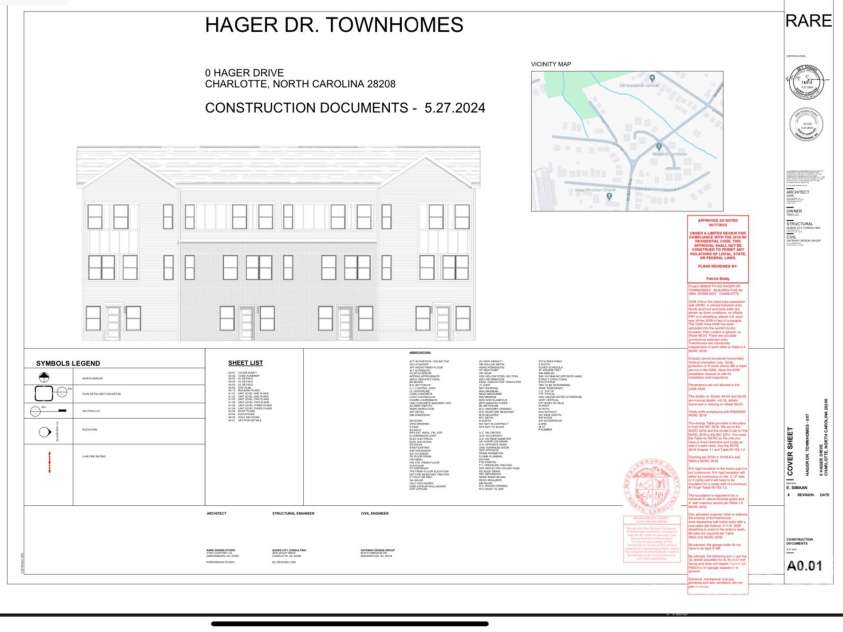 3705 Lou Ann Avenue, Charlotte, NC 28208.  MLS# CAR4210330, YatesRealty ID 12024. 