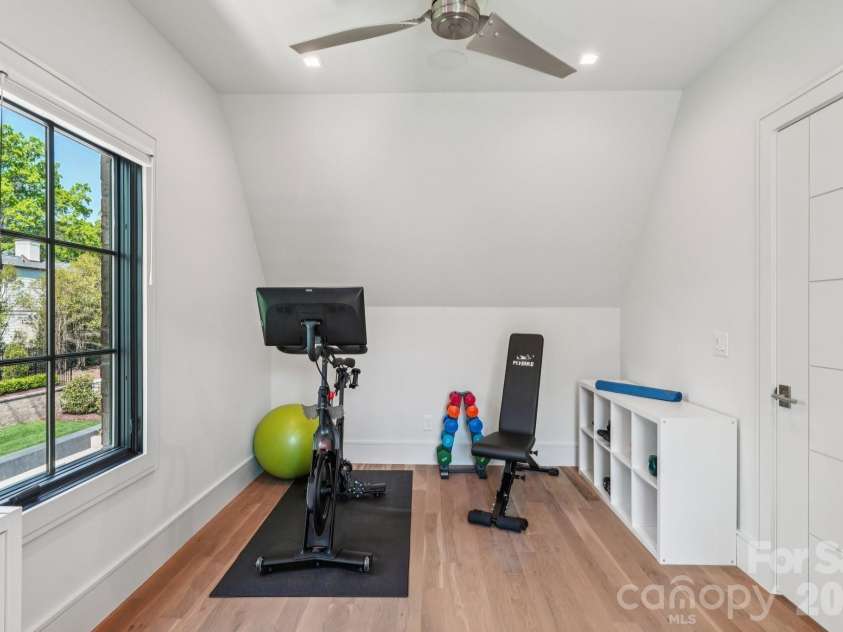 2103 Cortelyou Road, Charlotte, NC 28211.  MLS# CAR4363089, YatesRealty ID 12025. Exercise Room