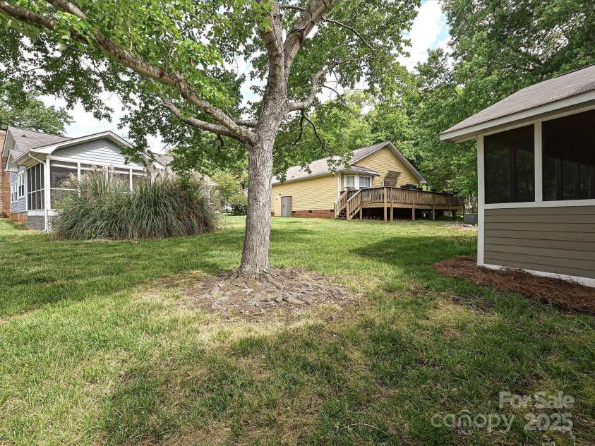 2919 Peachwood Court, Fort Mill, SC 29715.  MLS# CAR4254130, YatesRealty ID 12026. Backyard