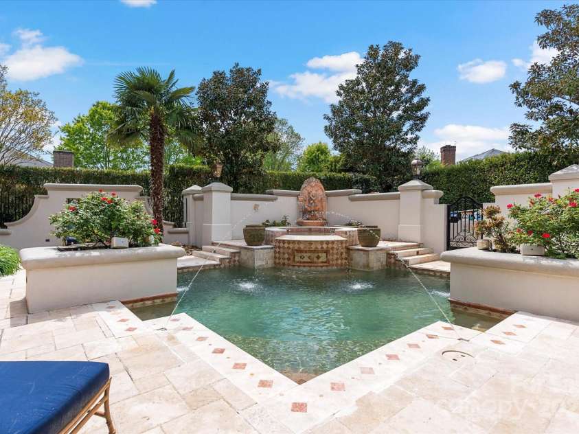 4465 3rd Street, Hickory, NC 28601.  MLS# CAR4247414, YatesRealty ID 12028. Heated Salt Water Pool