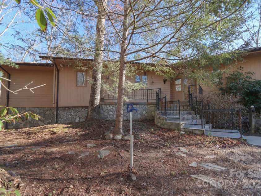 388 Island Creek Road, Lake Lure, NC 28746.  MLS# CAR4062749, YatesRealty ID 1204. Front elevation