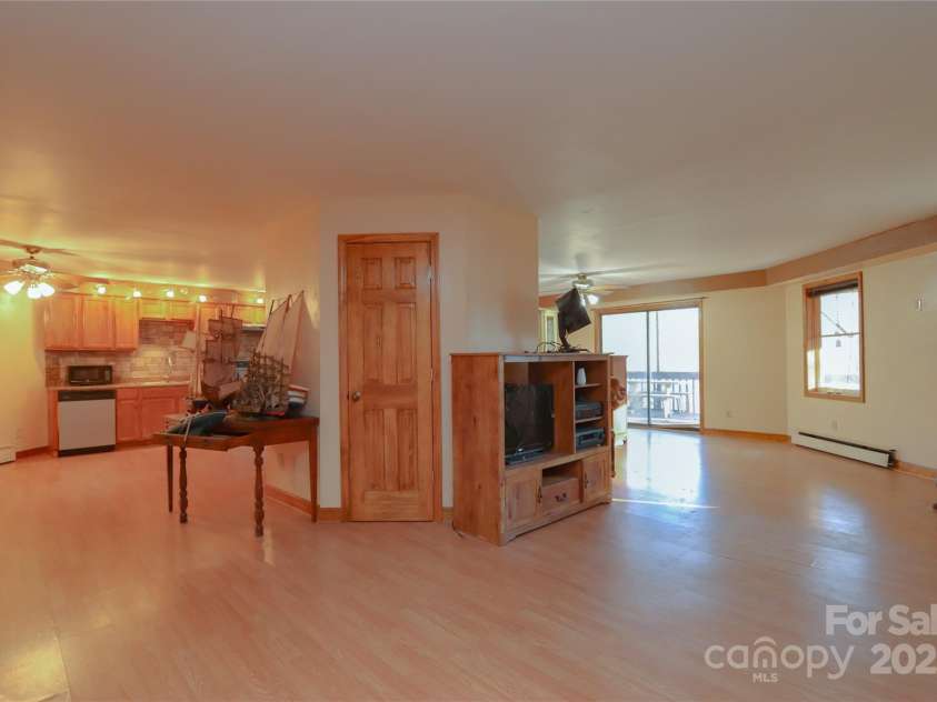 388 Island Creek Road, Lake Lure, NC 28746.  MLS# CAR4062749, YatesRealty ID 1204. Lower level living