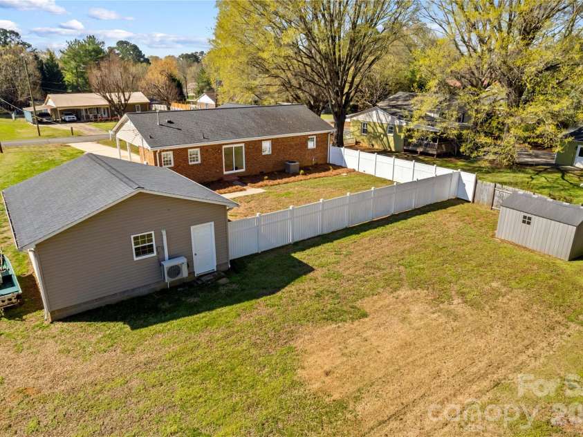 408 Sides Street, Rockwell, NC 28138.  MLS# CAR4357665, YatesRealty ID 12042. Lot view
