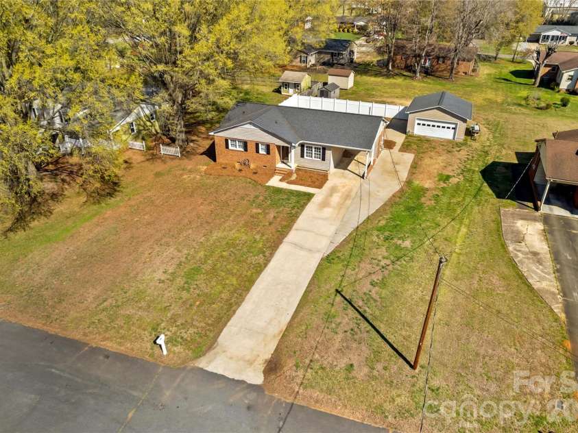 408 Sides Street, Rockwell, NC 28138.  MLS# CAR4357665, YatesRealty ID 12042. Lot view