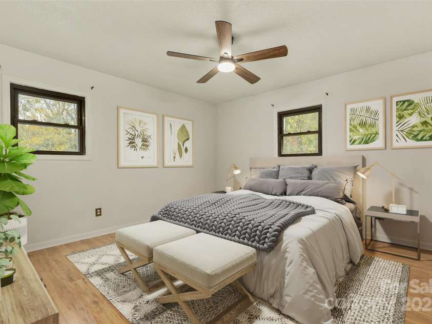 186 Brookshire Road, Leicester, NC 28748.  MLS# CAR4317548, YatesRealty ID 12054. Virtually staged