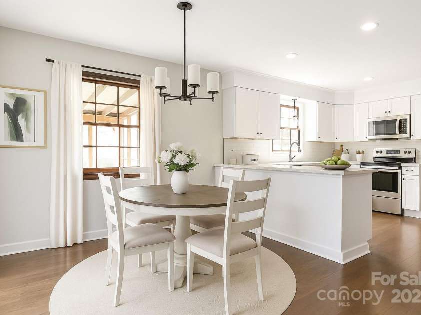 7020 Leesburg Road, Charlotte, NC 28215.  MLS# CAR4272446, YatesRealty ID 12057. Virtual renovation kitchen