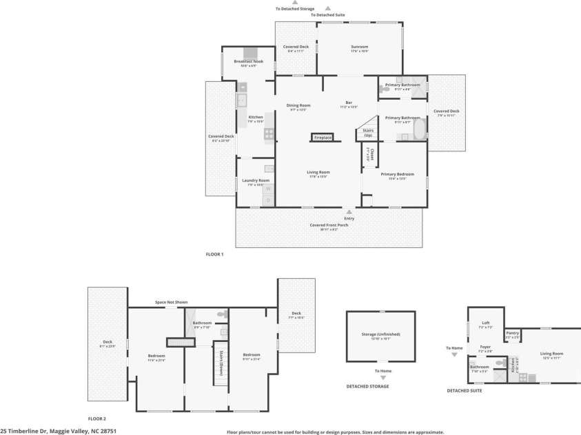 125 Timberline Drive, Maggie Valley, NC 28751.  MLS# CAR4365307, YatesRealty ID 12058. 