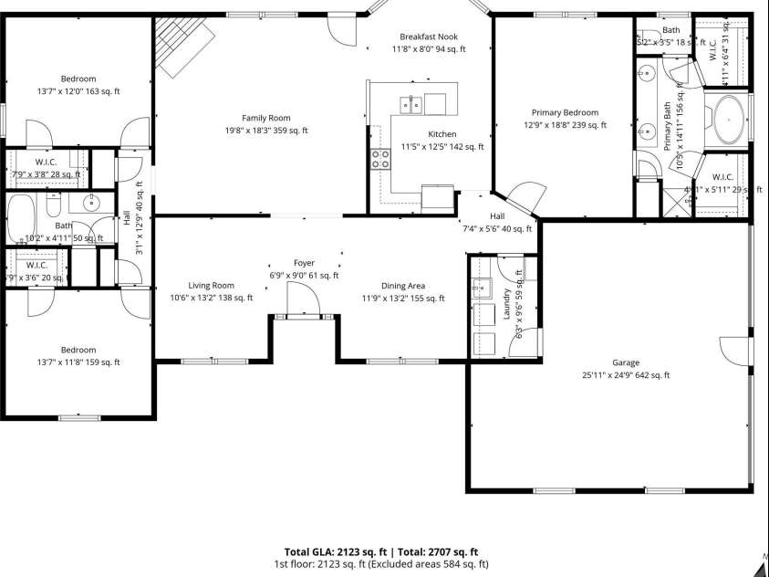 180 Cherry Blossom Lane, Stony Point, NC 28678.  MLS# CAR4365622, YatesRealty ID 12059. 