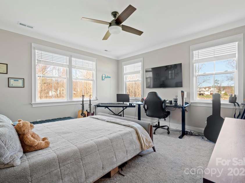 180 Twin Sisters Lane, Mooresville, NC 28117.  MLS# CAR4235411, YatesRealty ID 12060. Bedroom #3