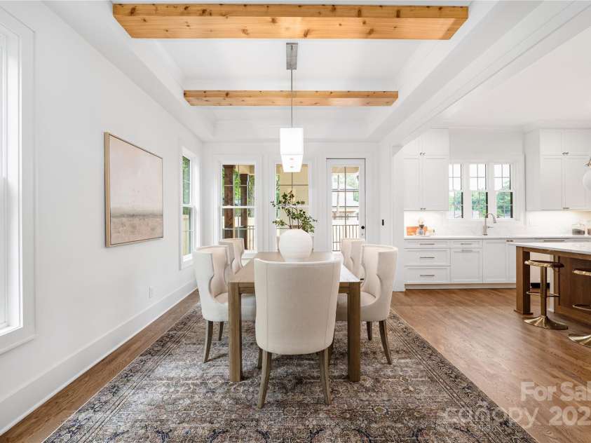 1816 Parson Street, Charlotte, NC 28205.  MLS# CAR4252975, YatesRealty ID 12070. Dining room