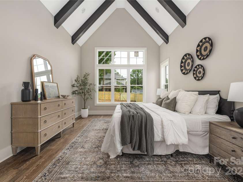 1816 Parson Street, Charlotte, NC 28205.  MLS# CAR4252975, YatesRealty ID 12070. Master bedroom