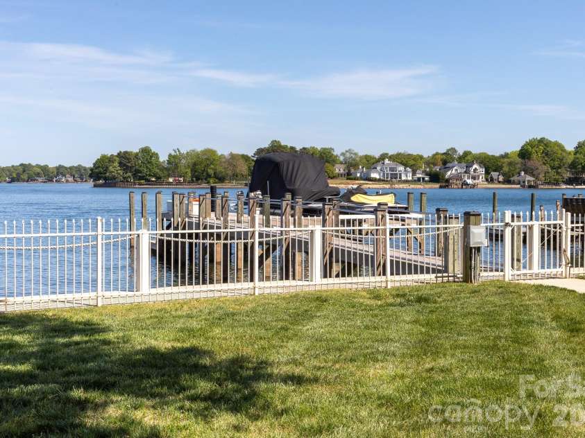 21217 Island Forest Drive, Cornelius, NC 28031.  MLS# CAR4365987, YatesRealty ID 12074. Dock View