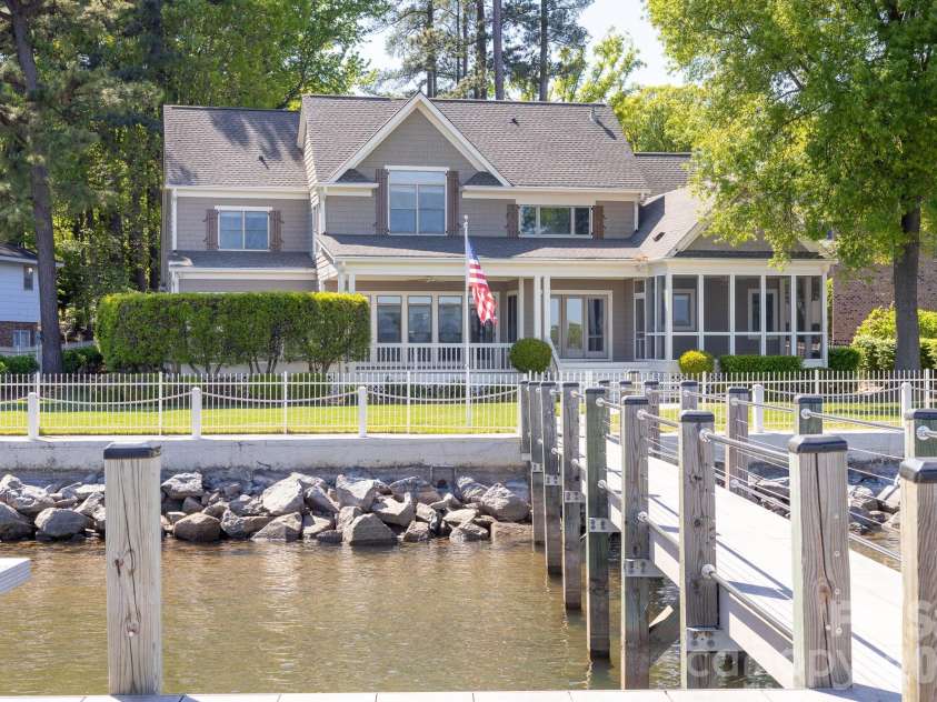 21217 Island Forest Drive, Cornelius, NC 28031.  MLS# CAR4365987, YatesRealty ID 12074. View from the Dock