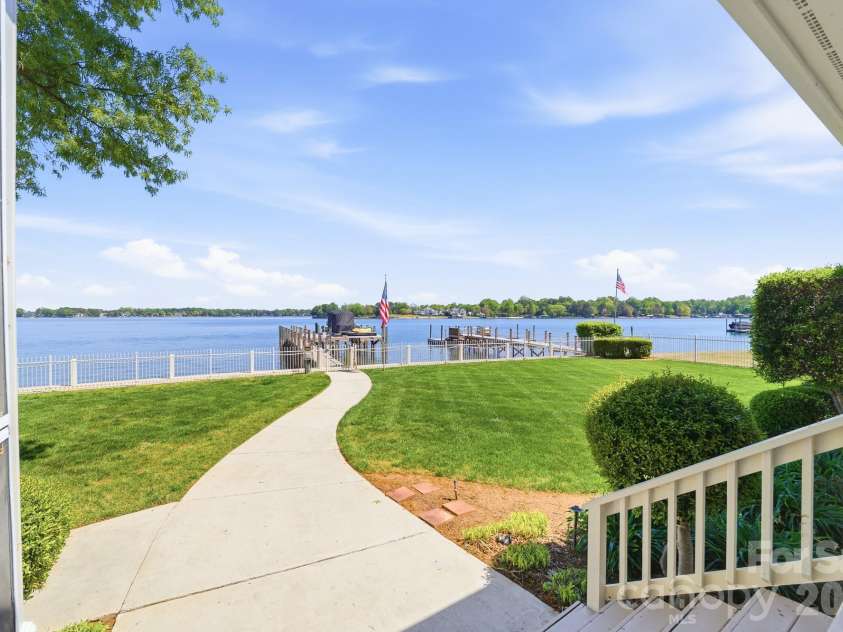 21217 Island Forest Drive, Cornelius, NC 28031.  MLS# CAR4365987, YatesRealty ID 12074. Walkway to Dock