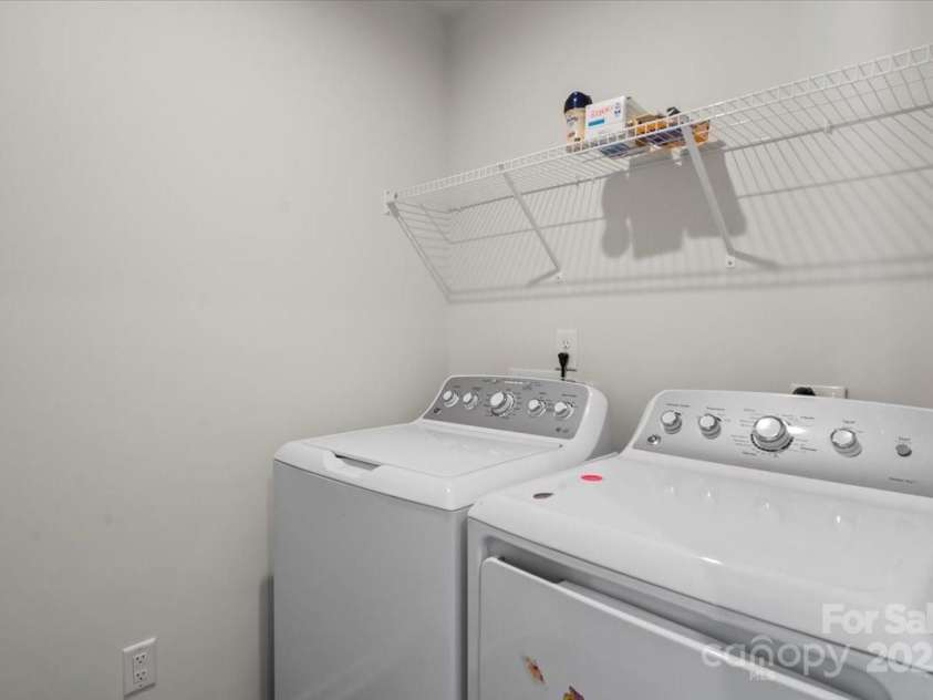 668 Pointe Andrews Drive, Concord, NC 28025.  MLS# CAR4225939, YatesRealty ID 12074. Laundry