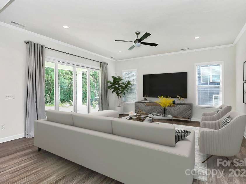 163 Crenshaw Place, Concord, NC 28027.  MLS# CAR4259511, YatesRealty ID 12078. Virtually staged