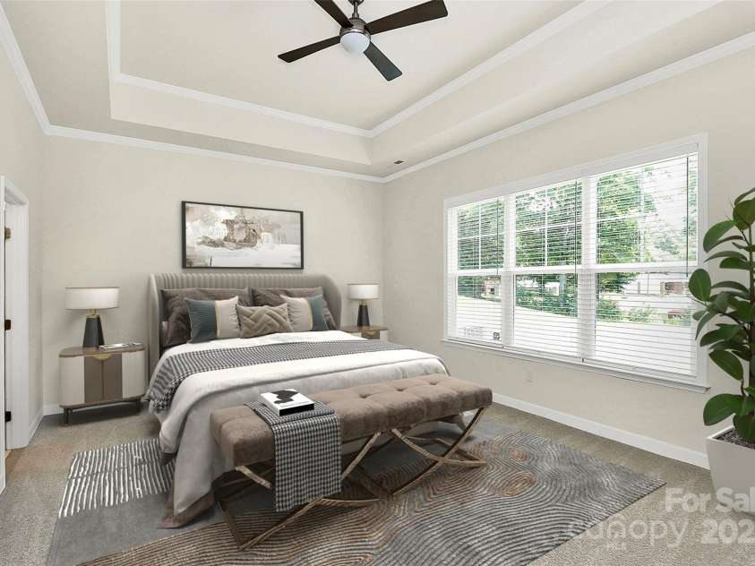 163 Crenshaw Place, Concord, NC 28027.  MLS# CAR4259511, YatesRealty ID 12078. Virtually staged