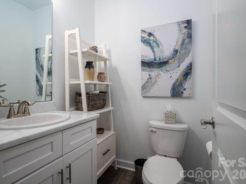 148 Shields Drive, Lincolnton, NC 28092.  MLS# CAR4357341, YatesRealty ID 12083. Half bath