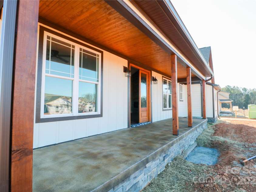 1405 Coppergate Drive, Salisbury, NC 28147.  MLS# CAR4127778, YatesRealty ID 12092. Large front porch