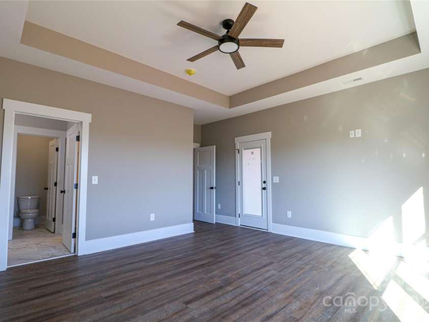 1405 Coppergate Drive, Salisbury, NC 28147.  MLS# CAR4127778, YatesRealty ID 12092. Master bedroom with private entrance to back deck.