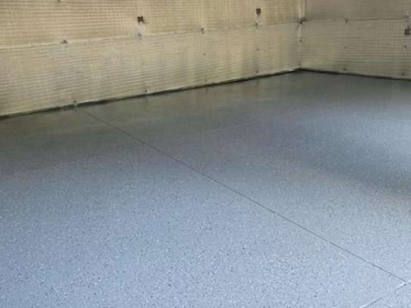 214 Creek View Road, Mooresville, NC 28117.  MLS# CAR4243602, YatesRealty ID 12099. Interior of Garage -epoxy floors