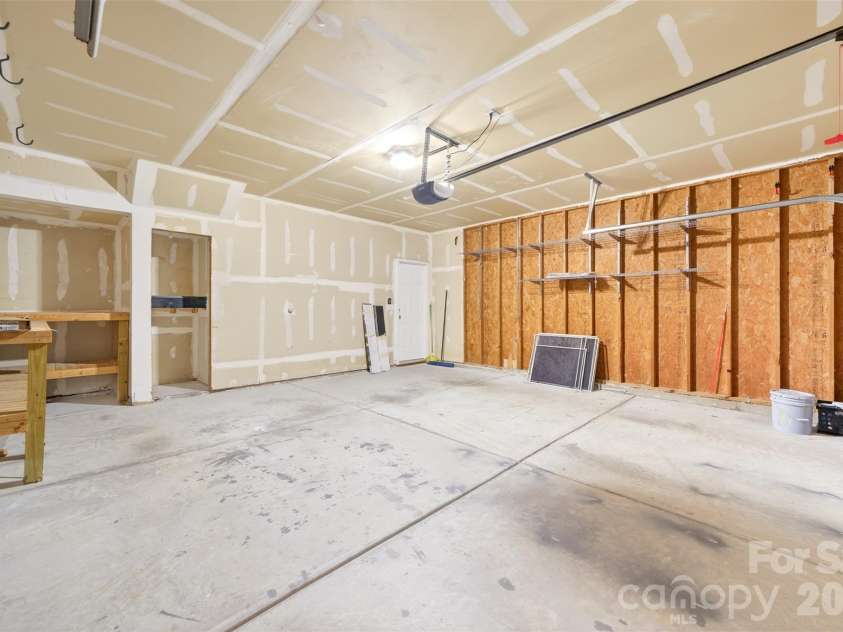 15725 Chipping Drive, Huntersville, NC 28078.  MLS# CAR4335017, YatesRealty ID 1210. Extra storage in garage