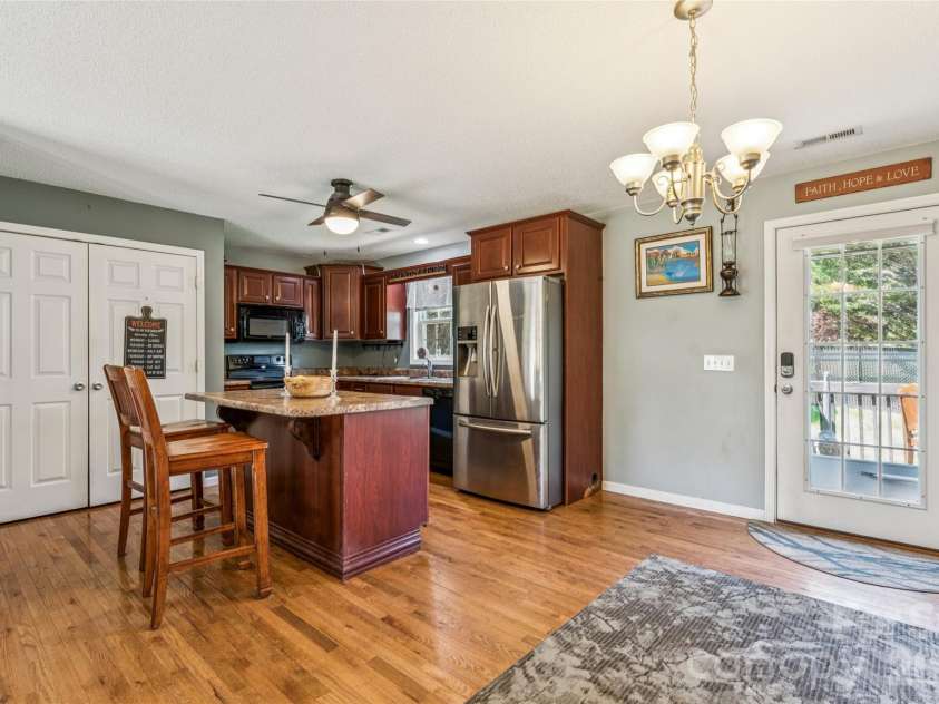 4 Miss Julia Way, Granite Falls, NC 28630.  MLS# CAR4369022, YatesRealty ID 12104. Dining and Kitchen