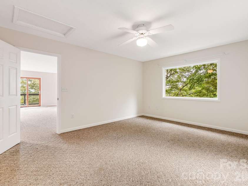 55 Glade Lane, Black Mountain, NC 28711.  MLS# CAR4369029, YatesRealty ID 12105. Apartment Bedroom