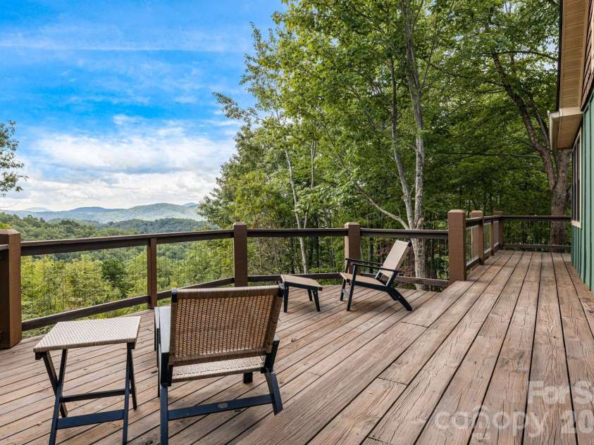 55 Glade Lane, Black Mountain, NC 28711.  MLS# CAR4369029, YatesRealty ID 12105. Views From Front Porch