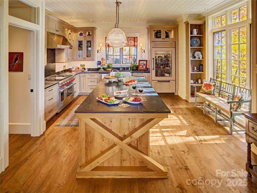 616 Old Growth Forest Road, Burnsville, NC 28714.  MLS# CAR4076276, YatesRealty ID 12106. Bright, Spacious and well appointed