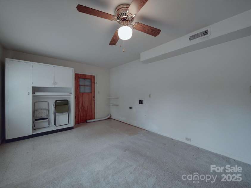 2213 Milton Road, Charlotte, NC 28215.  MLS# CAR4255190, YatesRealty ID 12108. View of laundry hookup plumbing in fourth bedroom