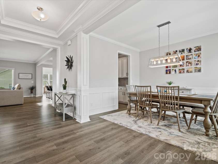 1503 Brooksland Place, Waxhaw, NC 28173.  MLS# CAR4369324, YatesRealty ID 12109. Dining Room