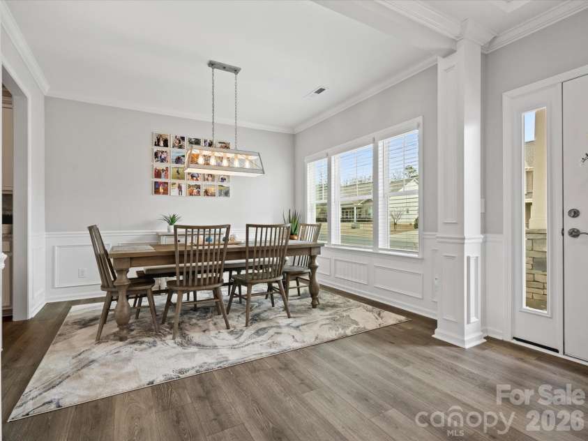 1503 Brooksland Place, Waxhaw, NC 28173.  MLS# CAR4369324, YatesRealty ID 12109. Dining Room