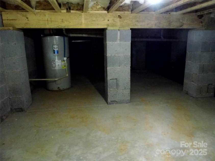 1202 Louise Lane, Albemarle, NC 28001.  MLS# CAR4280888, YatesRealty ID 12113. Even the crawlspace is welcoming!