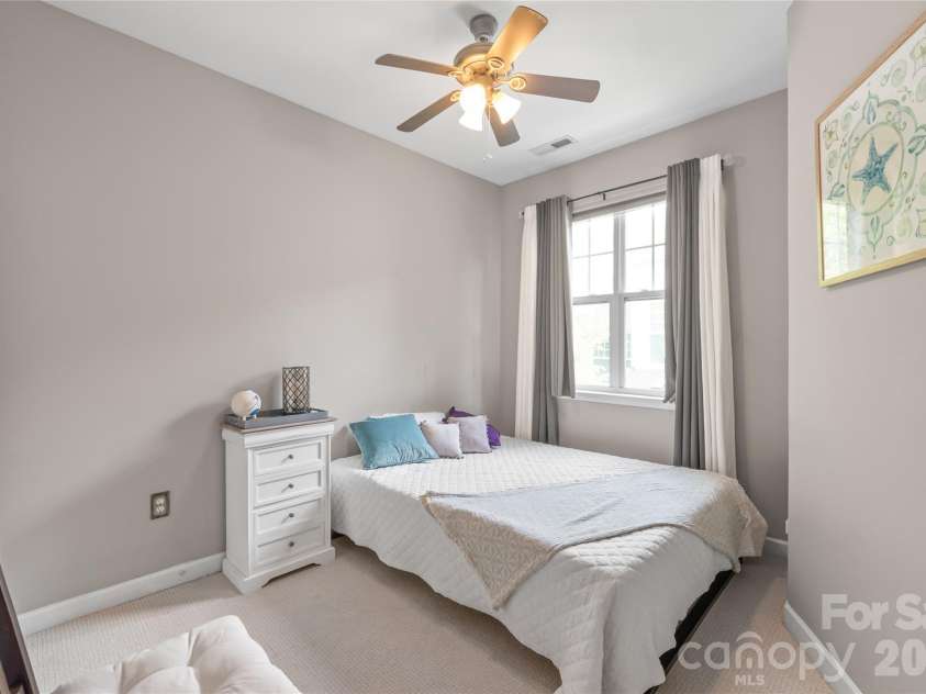 7111 Founders Club Court, Charlotte, NC 28269.  MLS# CAR4370503, YatesRealty ID 12118. Second bedroom