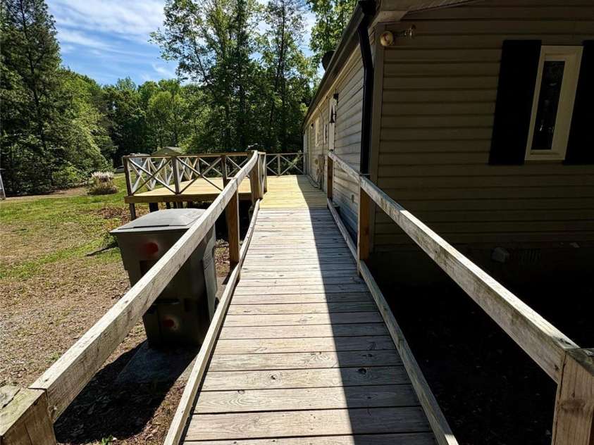 5022 Wrenn Drive, Denver, NC 28037.  MLS# CAR4370723, YatesRealty ID 12129. Deck ramp