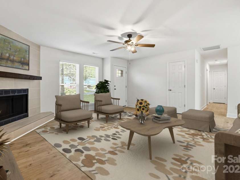 10200 Atchinson Drive, Mint Hill, NC 28227.  MLS# CAR4316126, YatesRealty ID 1213. This room has been virtually staged. 