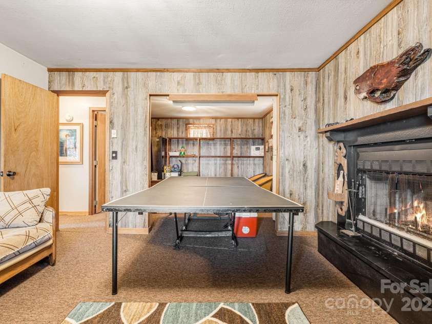258 Lucas Lane, Mars Hill, NC 28754.  MLS# CAR4211991, YatesRealty ID 1213. Lower level Rec Room