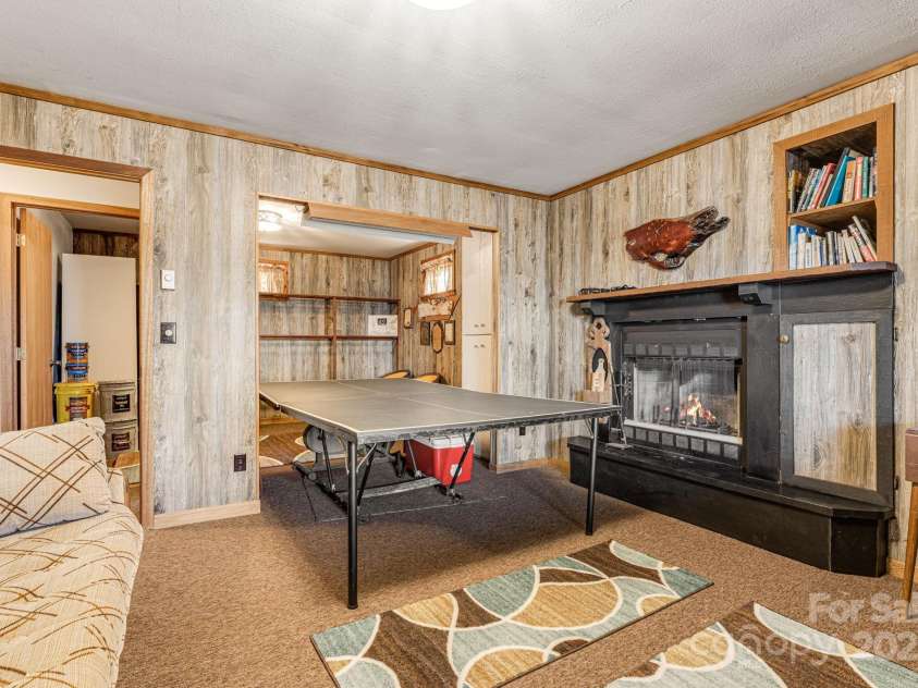 258 Lucas Lane, Mars Hill, NC 28754.  MLS# CAR4211991, YatesRealty ID 1213. Lower level Rec Room