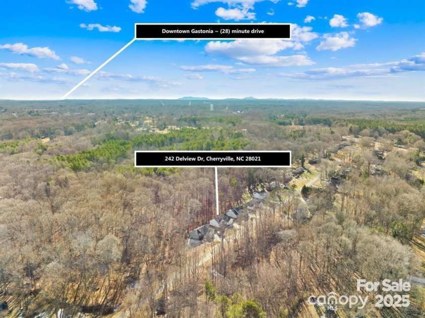 242 Delview Drive, Cherryville, NC 28021.  MLS# CAR4295842, YatesRealty ID 12133. 