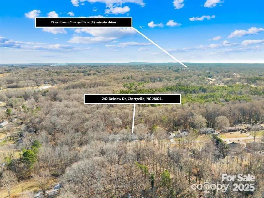 242 Delview Drive, Cherryville, NC 28021.  MLS# CAR4295842, YatesRealty ID 12133. 