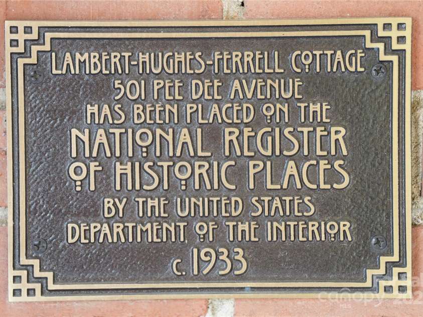 501 Pee Dee Avenue, Albemarle, NC 28001.  MLS# CAR4257502, YatesRealty ID 12136. 